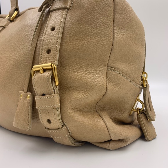 Authentic Prada Cervo DEER SKIN Shoulder Tote - Picture 4 of 16